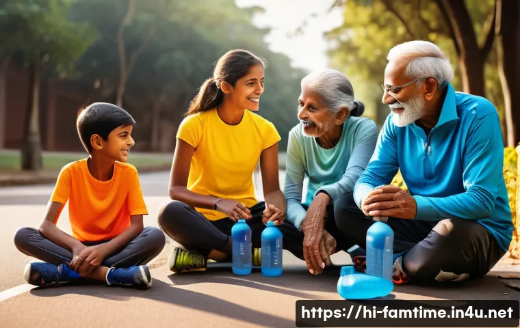 가족과 함께하는 마라톤 대회 관련 이미지 1