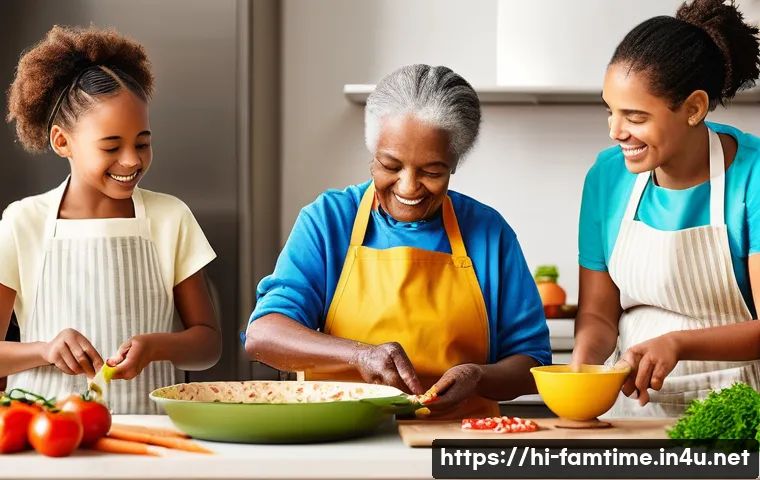 가족이 함께하는 쿠킹 클래스 관련 이미지 1
